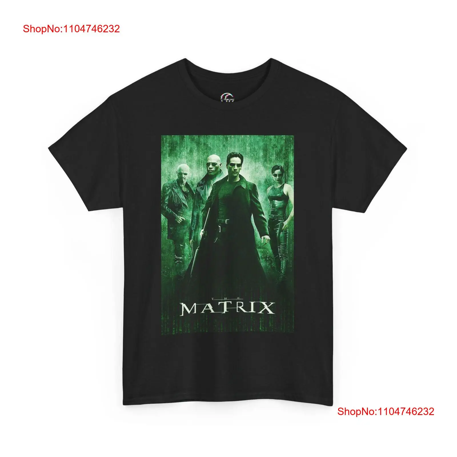 Vintage Fashion Jersey - De Matrix Movie Poster T-shirt voor