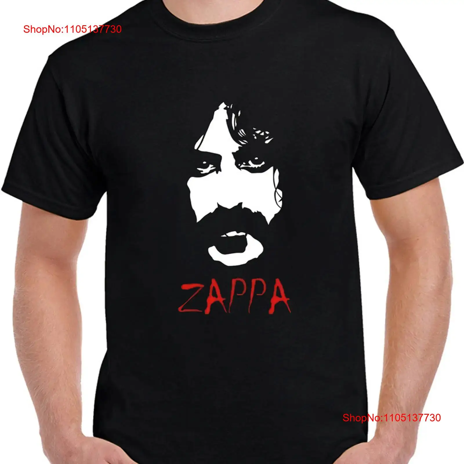 Vintage Fashion Jersey - Frank Zappa Retro T-shirt vintage gewassen