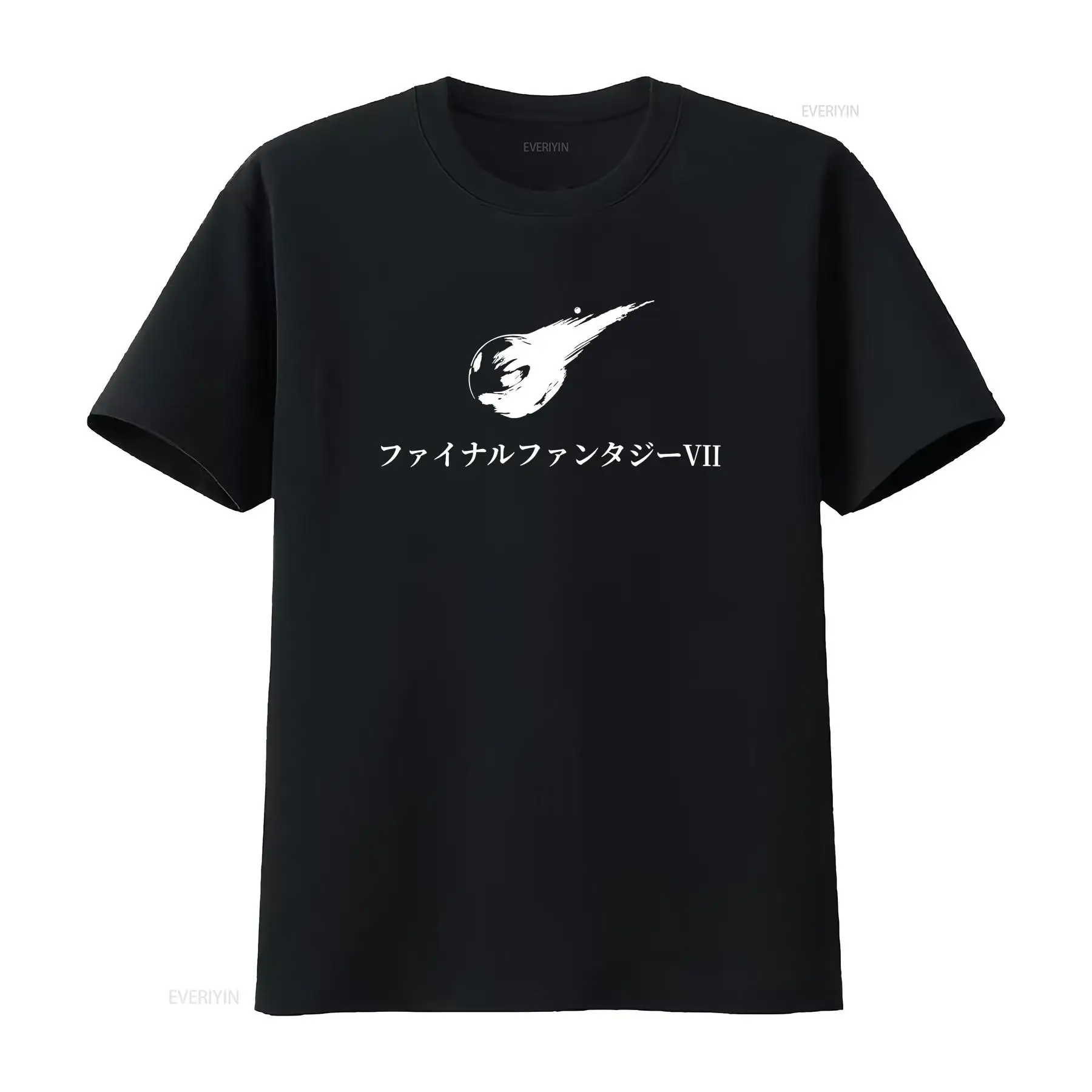 Vintage Fashion Jersey - FF7 JP Titel T-shirt Meerdere kleuren