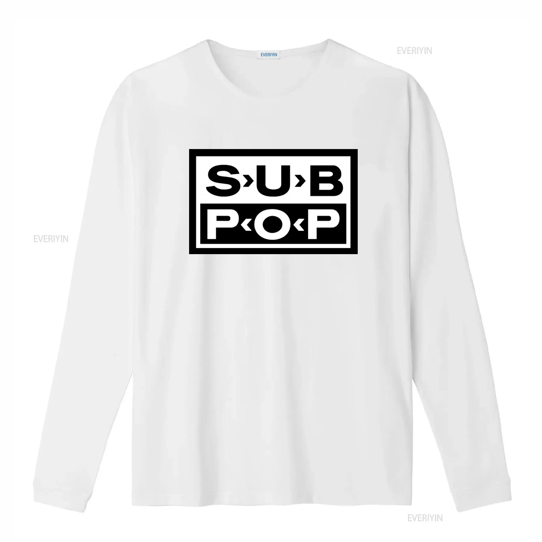 Sub Pop Logo T-shirt Zwart met - Vintage Fashion Jersey recensie en prijs