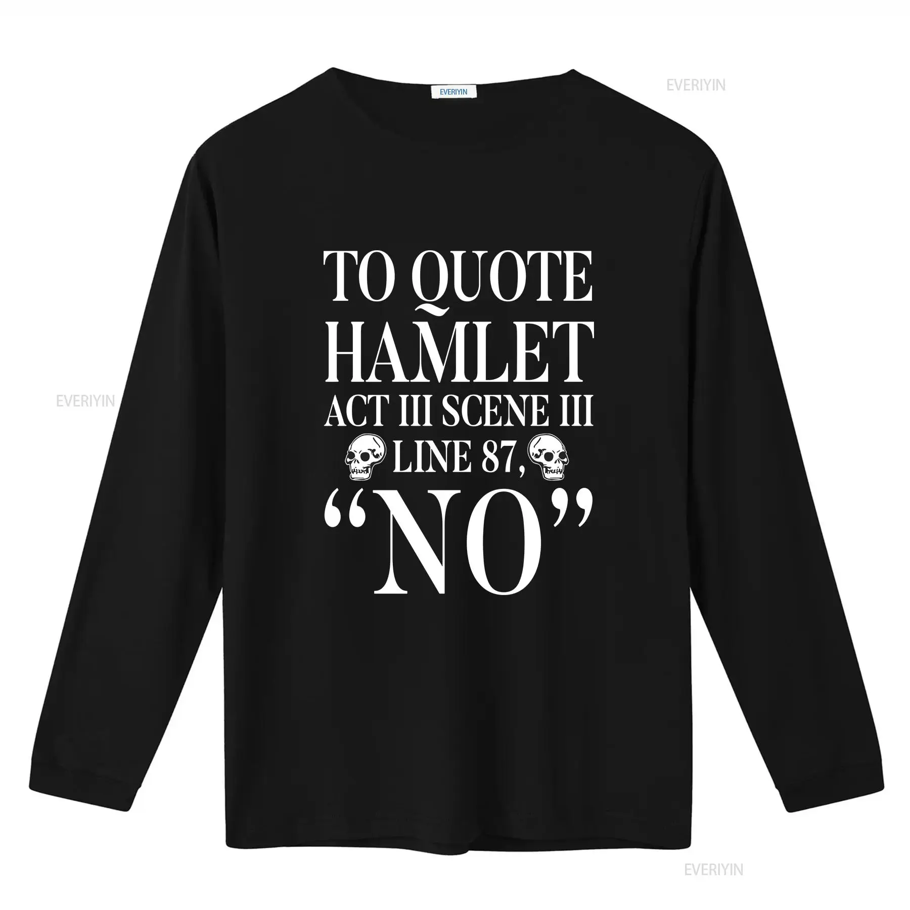 Om Hamlet te citeerden T-shirt - Vintage Fashion Quotes recensie en prijs