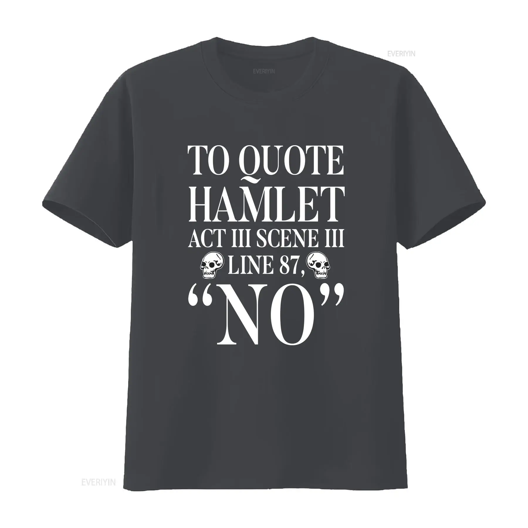 Om Hamlet te citeerden T-shirt - Vintage Fashion Quotes recensie en prijs