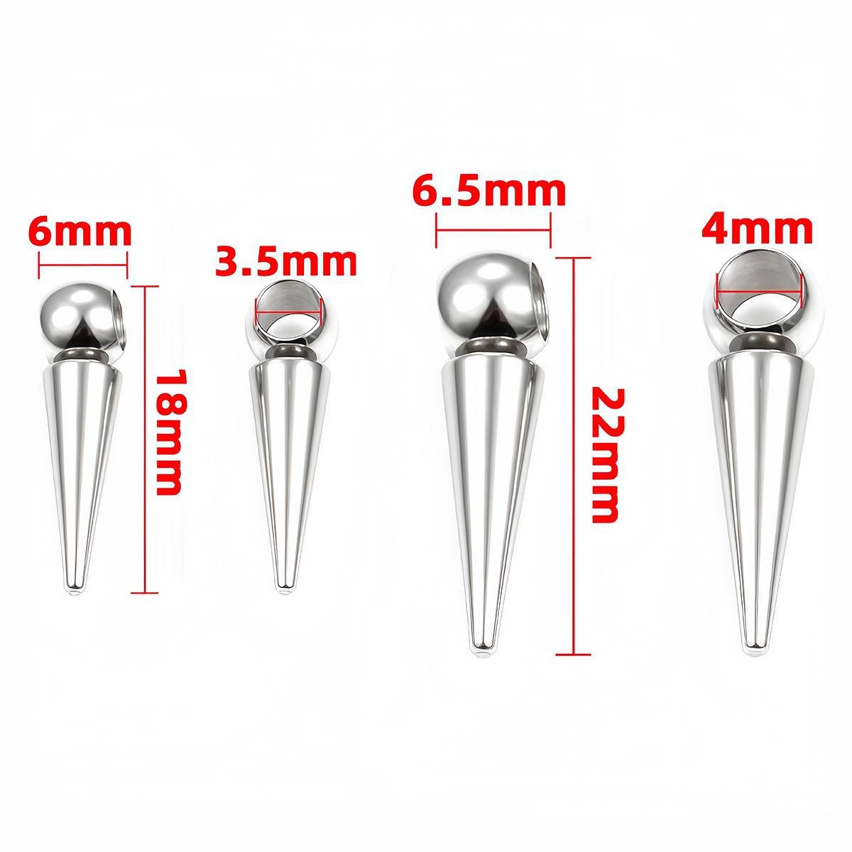 10 stks Retro Kegel Bedels Han - Vintage Fashion Online recensie en prijs