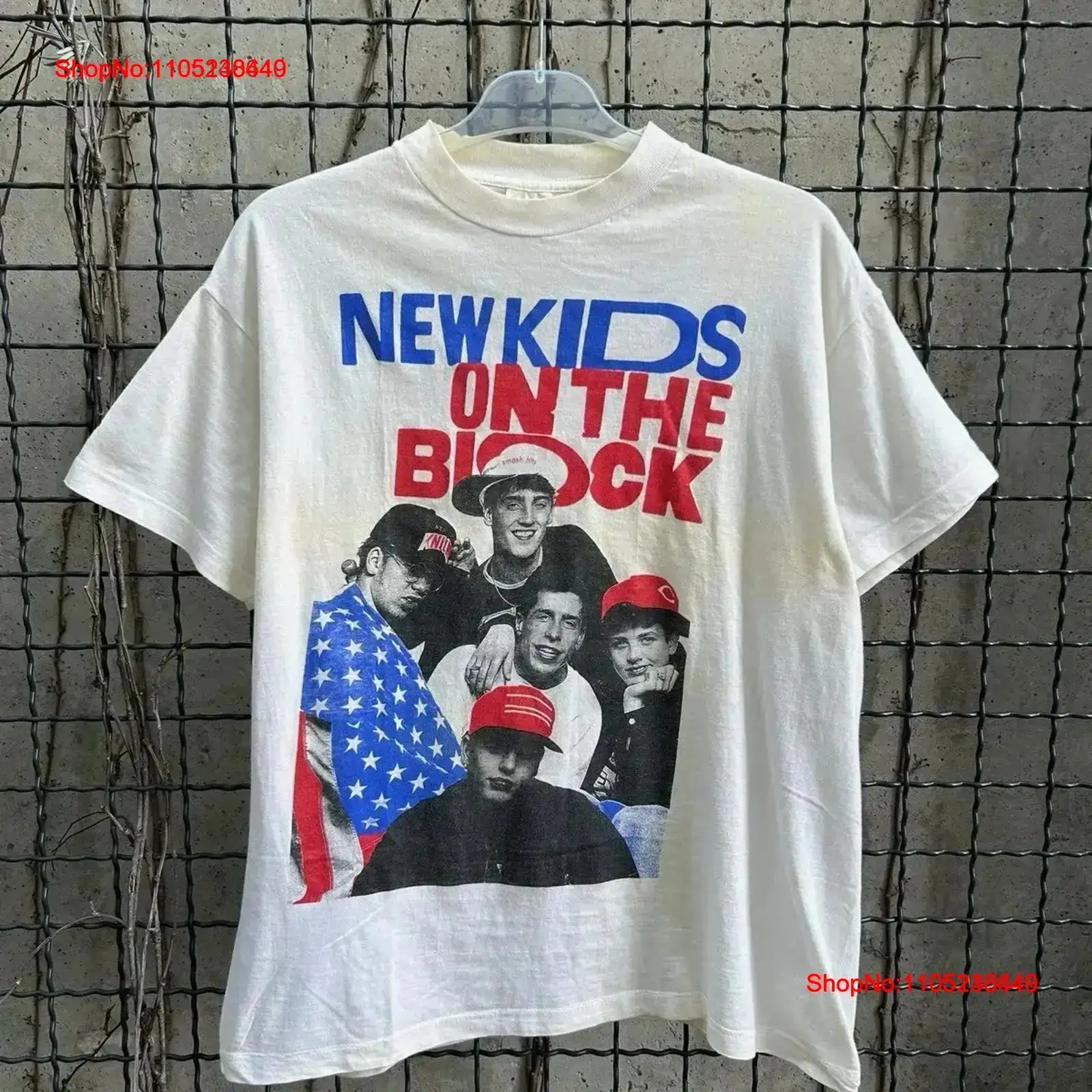 Vintage jaren '80 New Kids on  - Vintage Fashion Jersey recensie en prijs