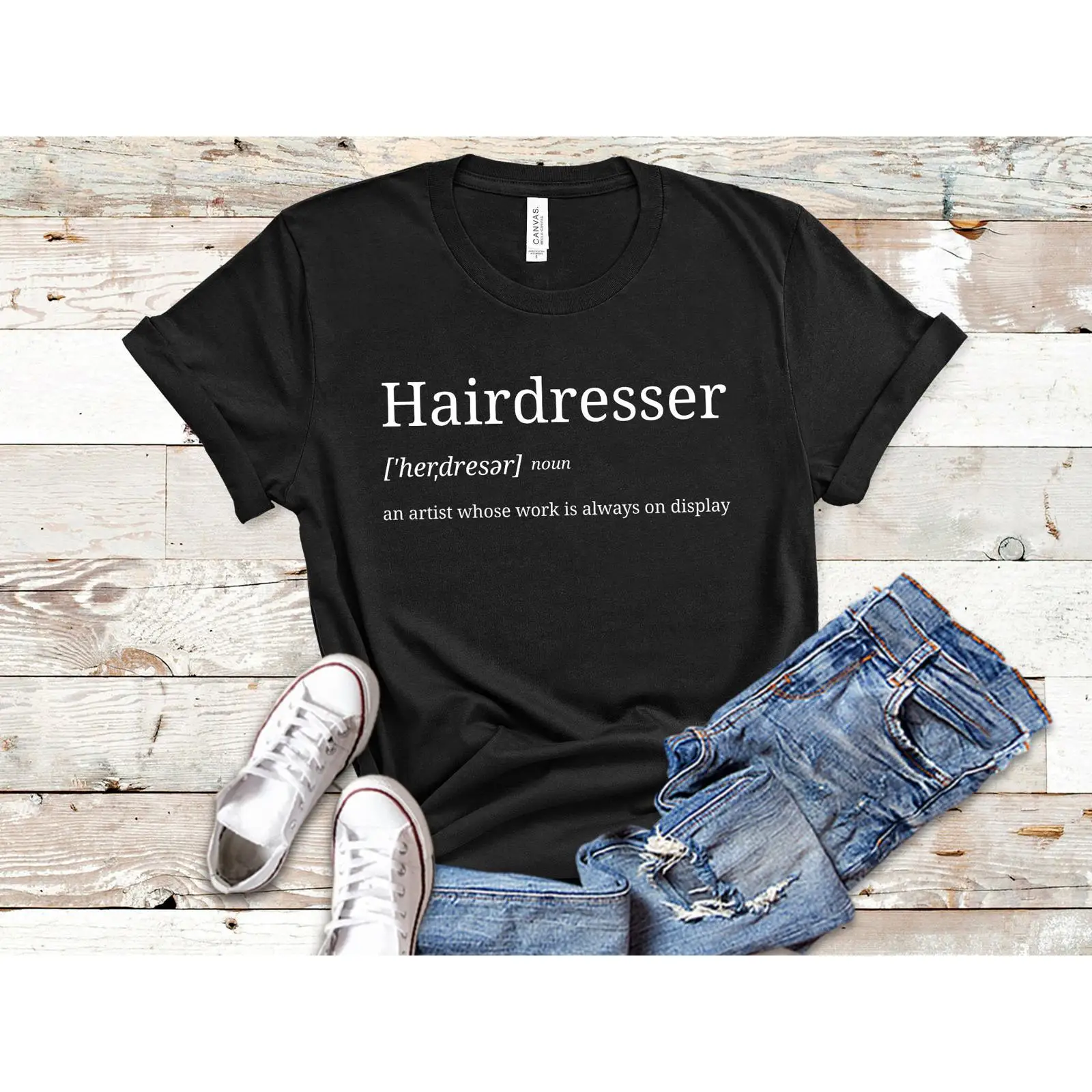 Kapper T-shirt Kapper Haarstyl - Vintage Fashion Quotes recensie en prijs