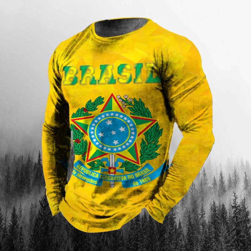 Vintage Braziliaanse vlag 3D-p - Vintage Fashion Enthusiasts recensie en prijs