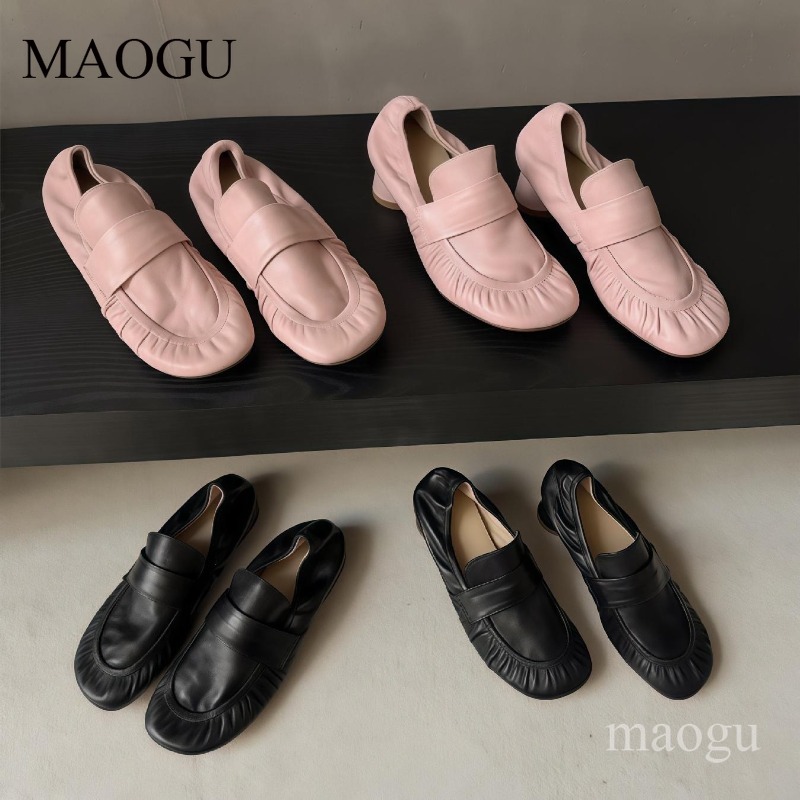Zacht lederen loafers dames ge - Vintage Fashion Online recensie en prijs