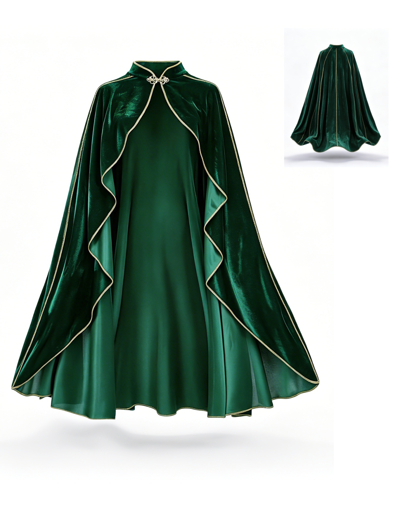 Dames Vintage Groene Fluwelen  - Vintage Fashion Dresses recensie en prijs