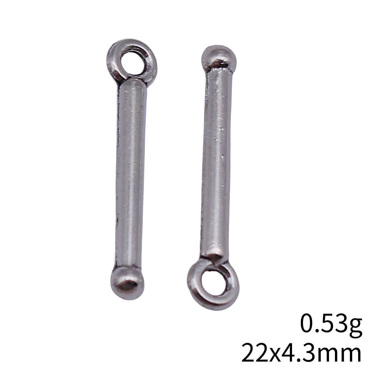 80 stks 22x4.3mm (0.87x0.17 in - Vintage Fashion Online recensie en prijs
