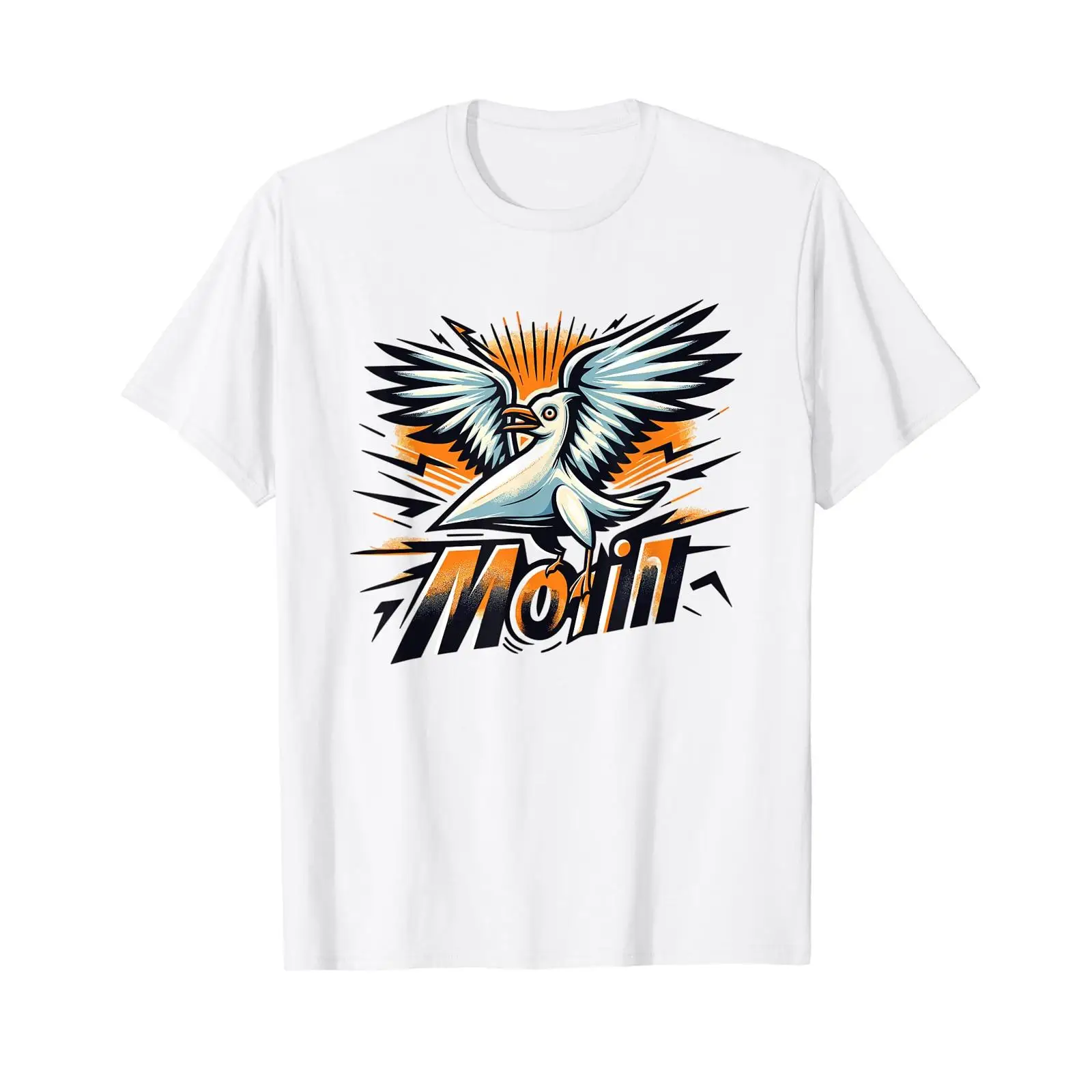 T-shirt Moin Seagull Quotes No - Vintage Fashion Hamburg recensie en prijs