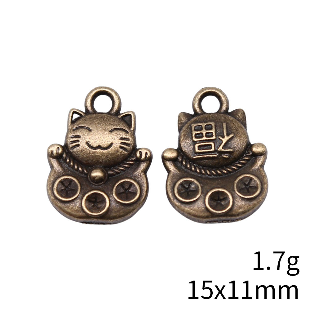 10 stuks 15x11mm 3 kleuren ant - Vintage Fashion Stores recensie en prijs