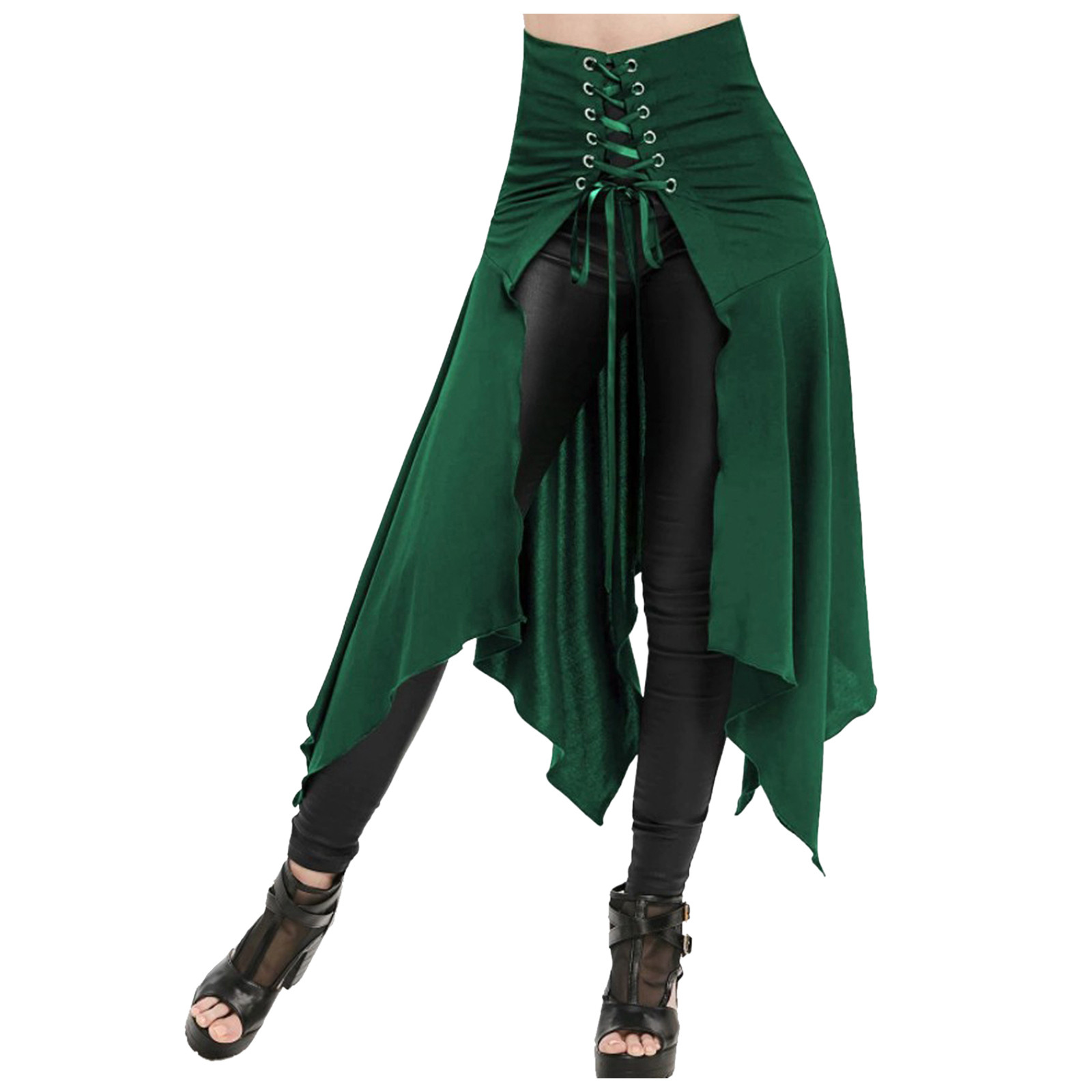 Gotische rok Zwart Middeleeuws - Vintage Fashion Dresses recensie en prijs